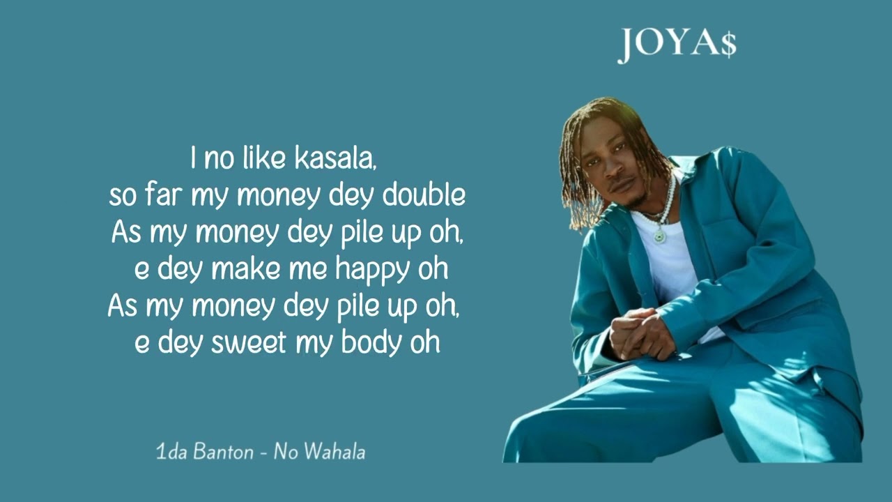 1da Banton - No Wahala (Lyrics)