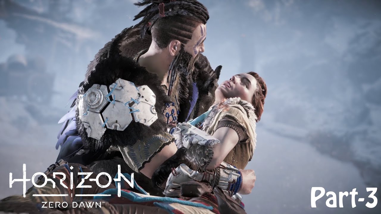 Fighting the masked attackers and loosing a close one! #horizonzerodawnpc