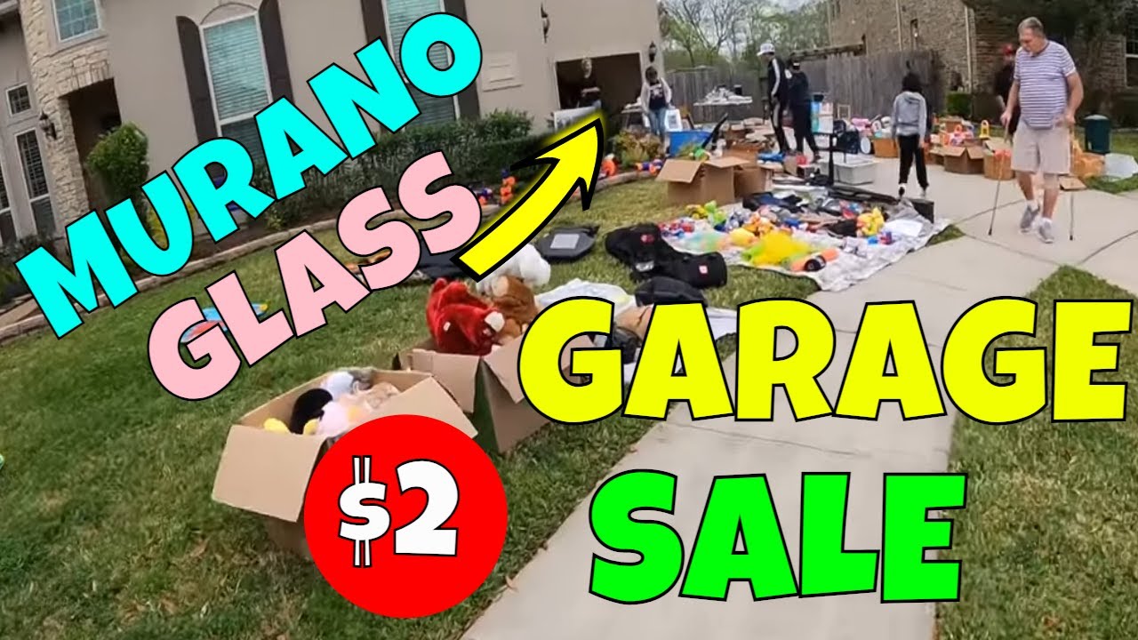 GARAGE SALE - YOU NEVER KNOW WHAT YOU WILL FIND!