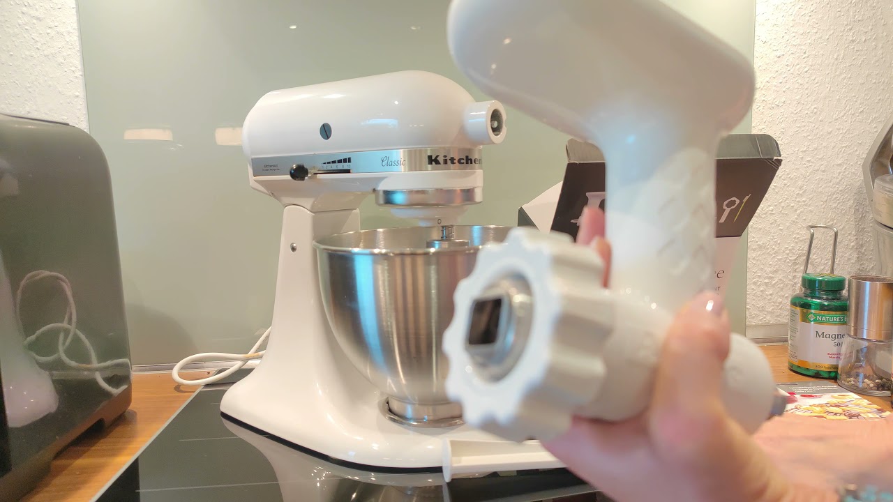 KitchenAid Antree Fleischwolf für Spritzgebäck - Funktioniert  dieser günstige Fleischwolf?