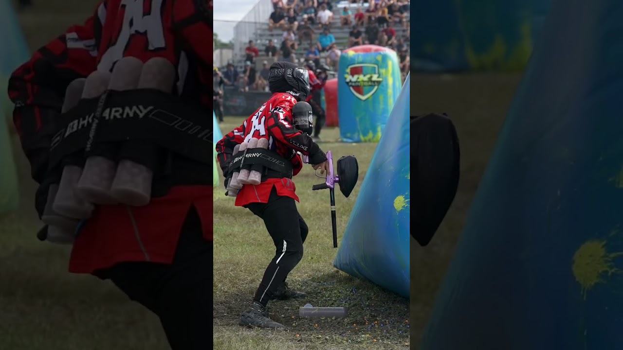 Why is this video so viral?! Pro paintball. World Cup. #paintball #shorts #nxl