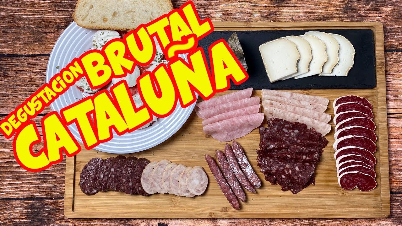 Probando la GASTRONOMÍA de CATALUÑA - DEGUSTACIÓN BRUTAL