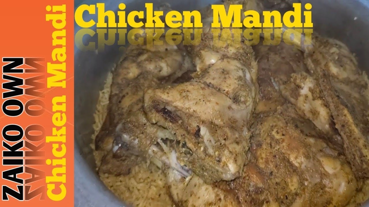 Chicken Mandi 🤤|Ramadan Special 🎀|Recipe by Zaiko own|Subscribe my channel 😊|