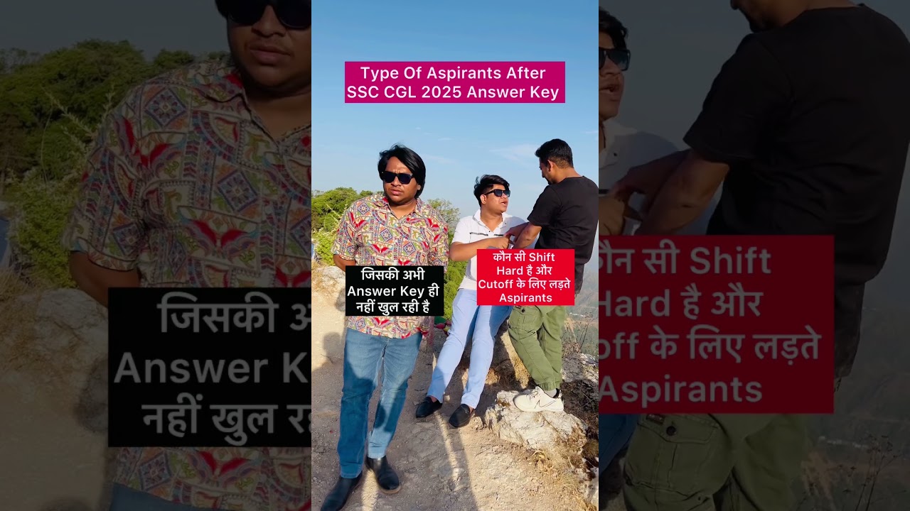 SSC CGL Aspirants After SSC CGL 2025 Answer Key || Server Issue & Cutoff 