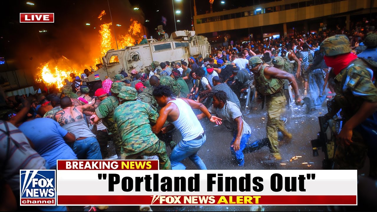 Illegals STORM Portland Downtown &mdash; ICE Battalion CRUSHES RIOT in SECONDS