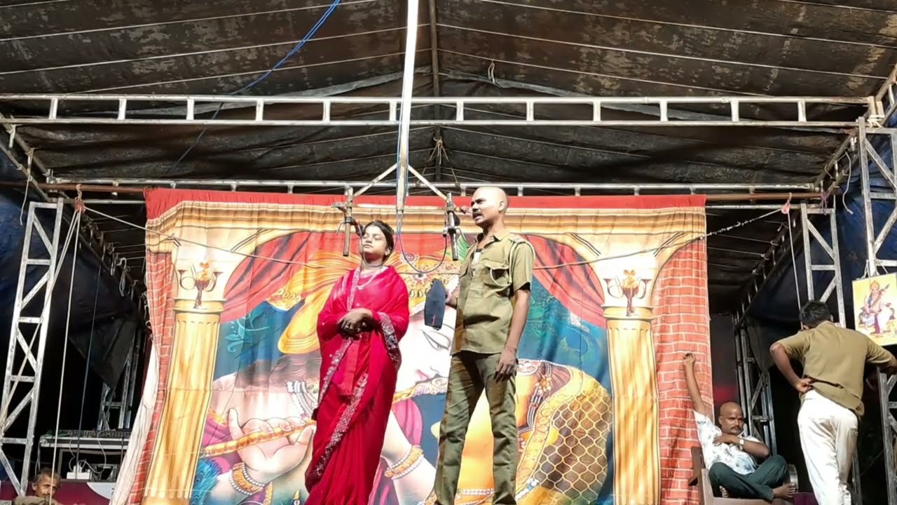 🤩व💫गनाट्य😂 कॉमेडी 😱कालू भाऊ,😍रतन भाऊ सोमनाथ भाऊ नगरदेवळेकर  लोकनाट्य तमाशा 