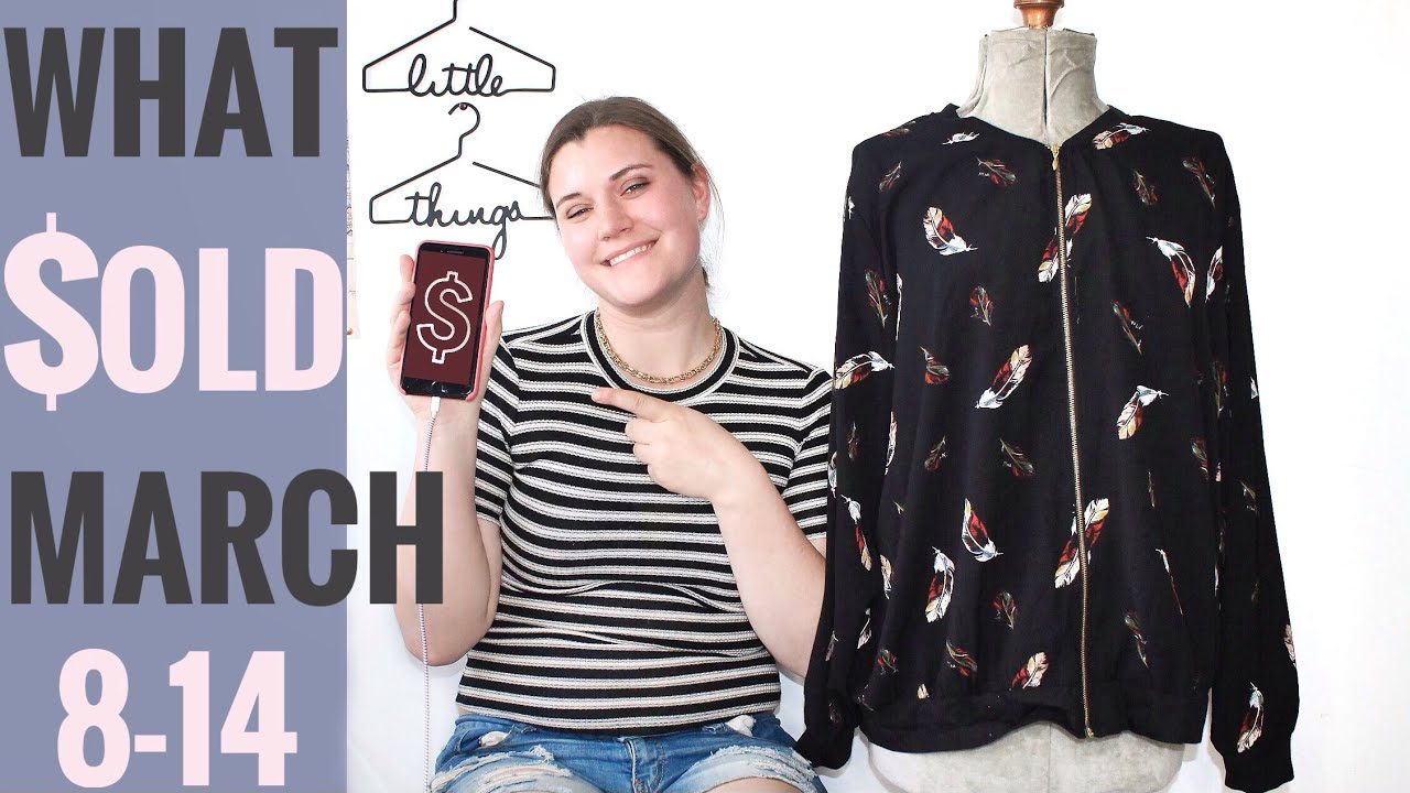 What Sold On Poshmark Canada For Me | $617 Sales Week March 8-14 2021 | Full-Time Reseller