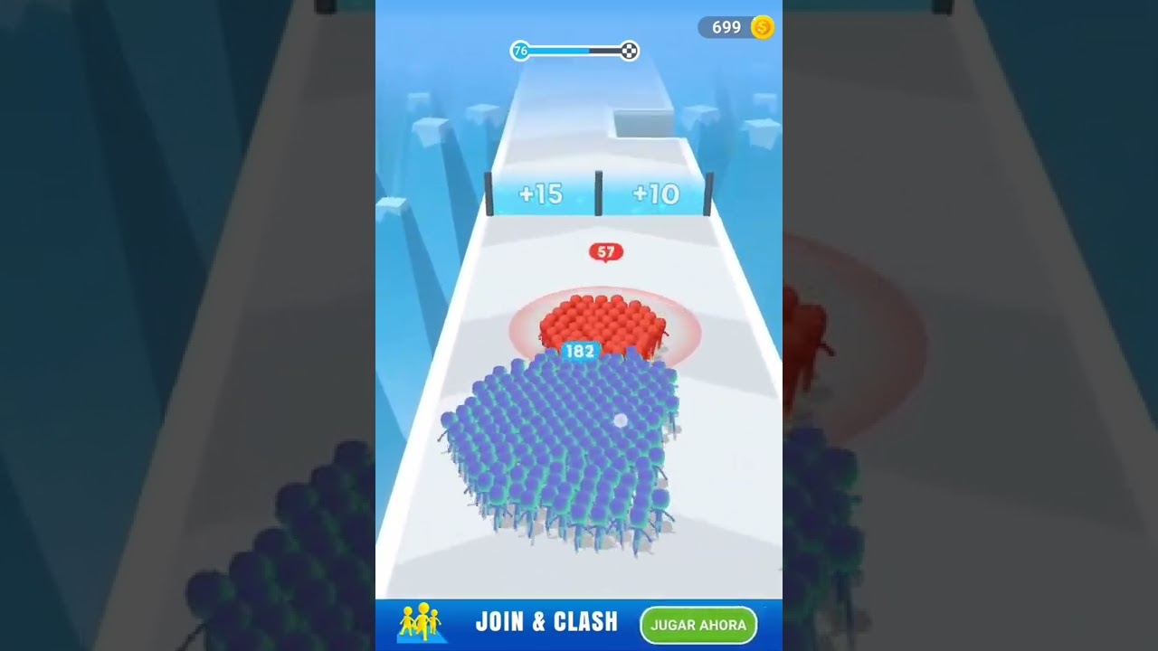 #countmasters #shorts 🥷🏼Count Masters | Nivel 76 | Leonel al Cuadrado #pro #noob #hacker