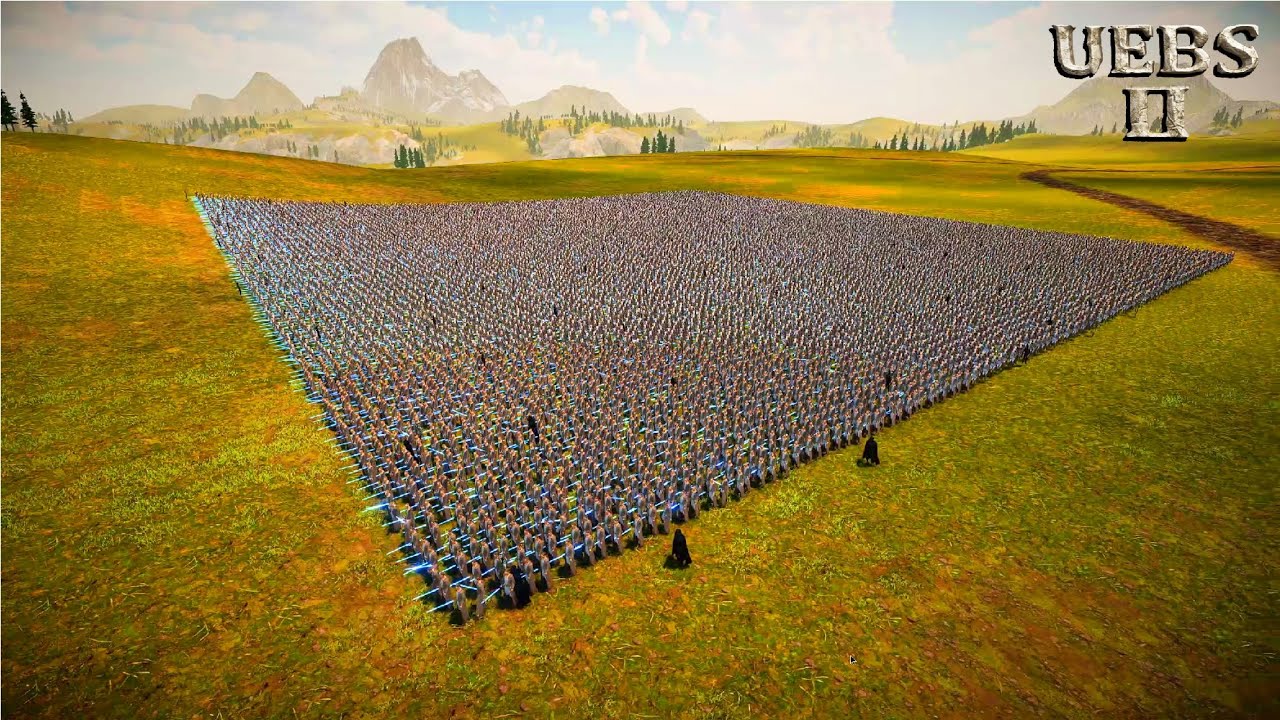 Highland Warfare: Jedi Knights vs Zombie Creatures | Ultimate Epic Battle Simulator 2 | UEBS 2