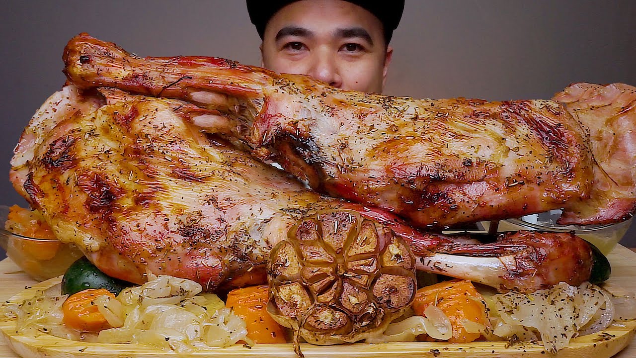 2 LAMB LEG | MUTTON WHOLE LEG | @hungryvohn