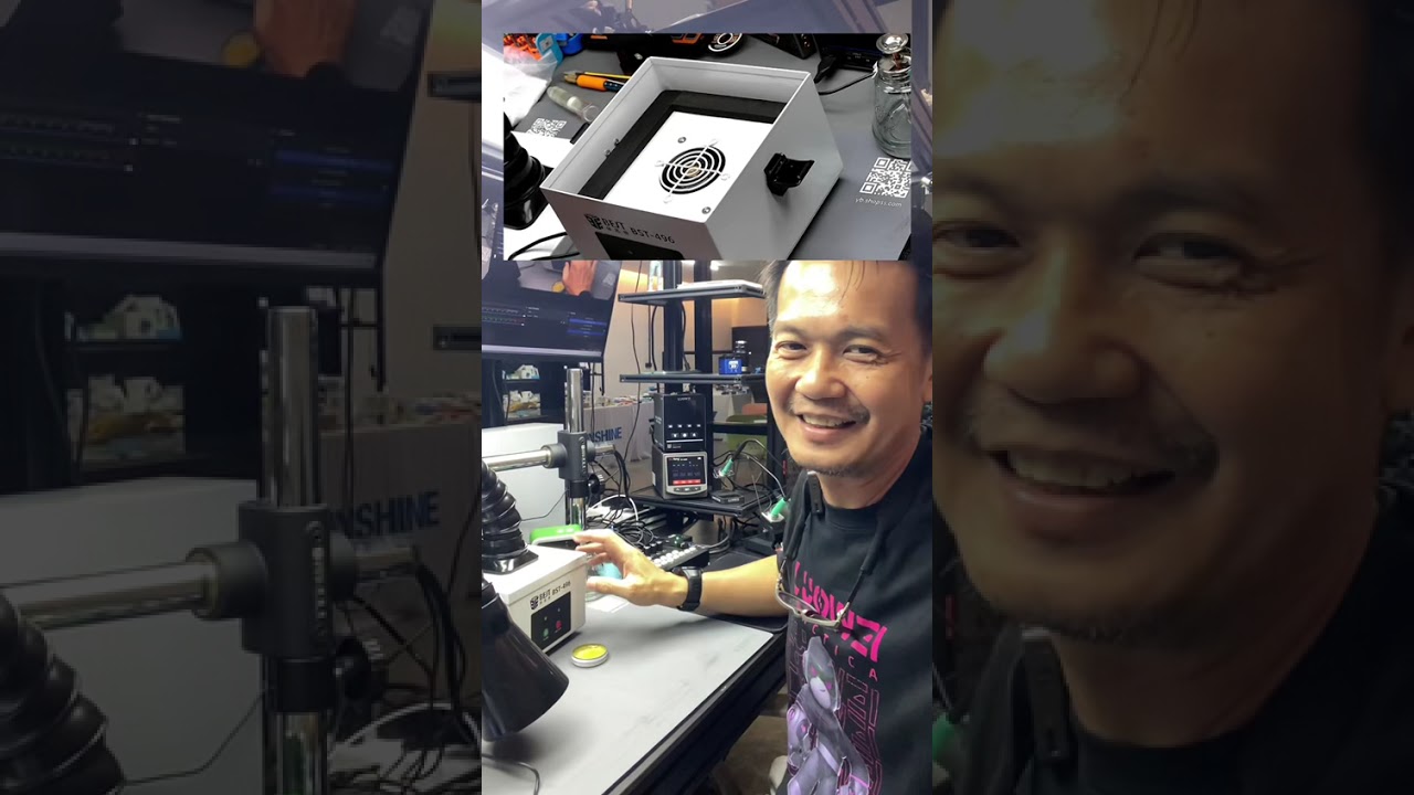 BST-496 เครื่องดูดควัน จิ๋วแต่แจ๋ว งานดี ดูดดี