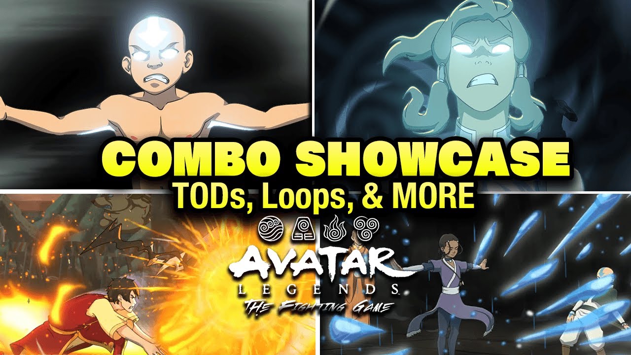 Avatar Legends The Fighting Game Combo Showcase (All Characters)