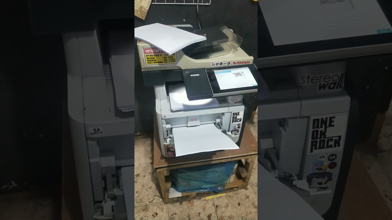mesin fotocopy mini murah hp m525 #fotocopy #usahafotocopy