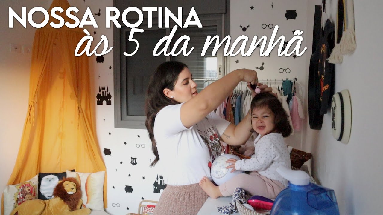 rotina da manhã às 5 am: grávida com um bebê de 1 ano