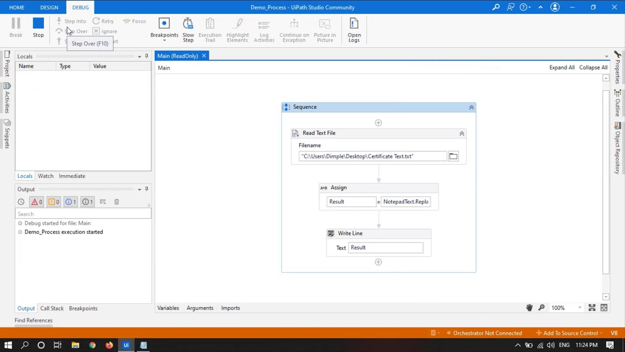 Learn how to Replace Text in String using UiPath