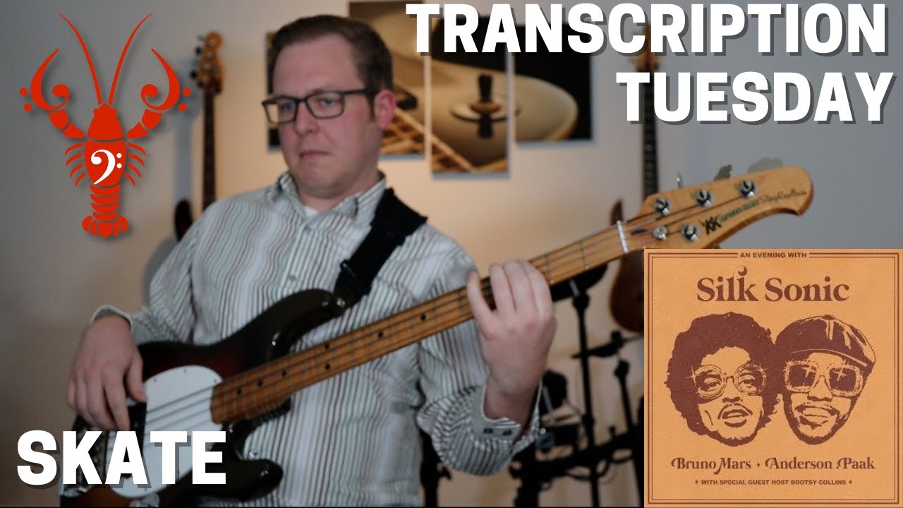 Skate by Silk Sonic - Tabs and Transcriptions Inside! - Transcription Tuesday w/ Dale
