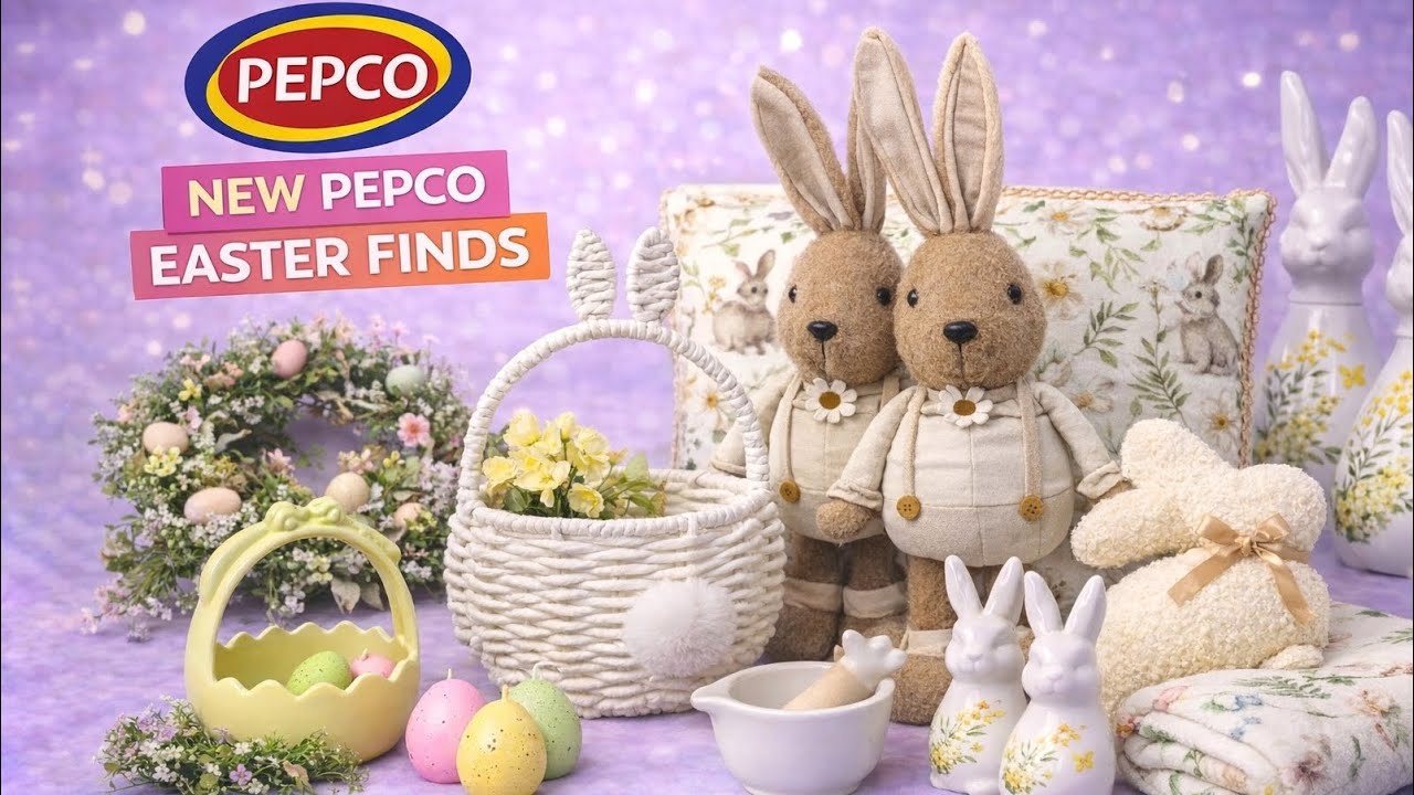 NEW Pepco Easter Decor 2026 🐰 The CUTEST Bunny & Spring Home Finds | Pepco Haul