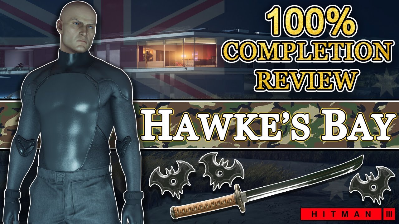 Hitman 3 Hawke's Bay 100% Completion Review