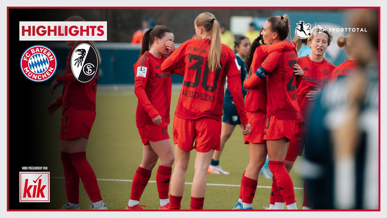 Big Points im Tabellenkeller? | FC Bayern München II - SC Freiburg II | 2. Frauen-Bundesliga