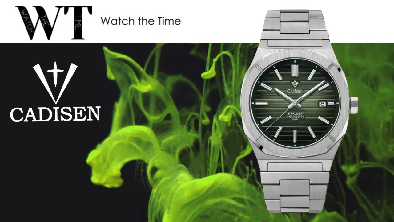 Cadisen (C8200) | Is it an Original Design or a Homage? | Royal Oak vibes? | AliExpress