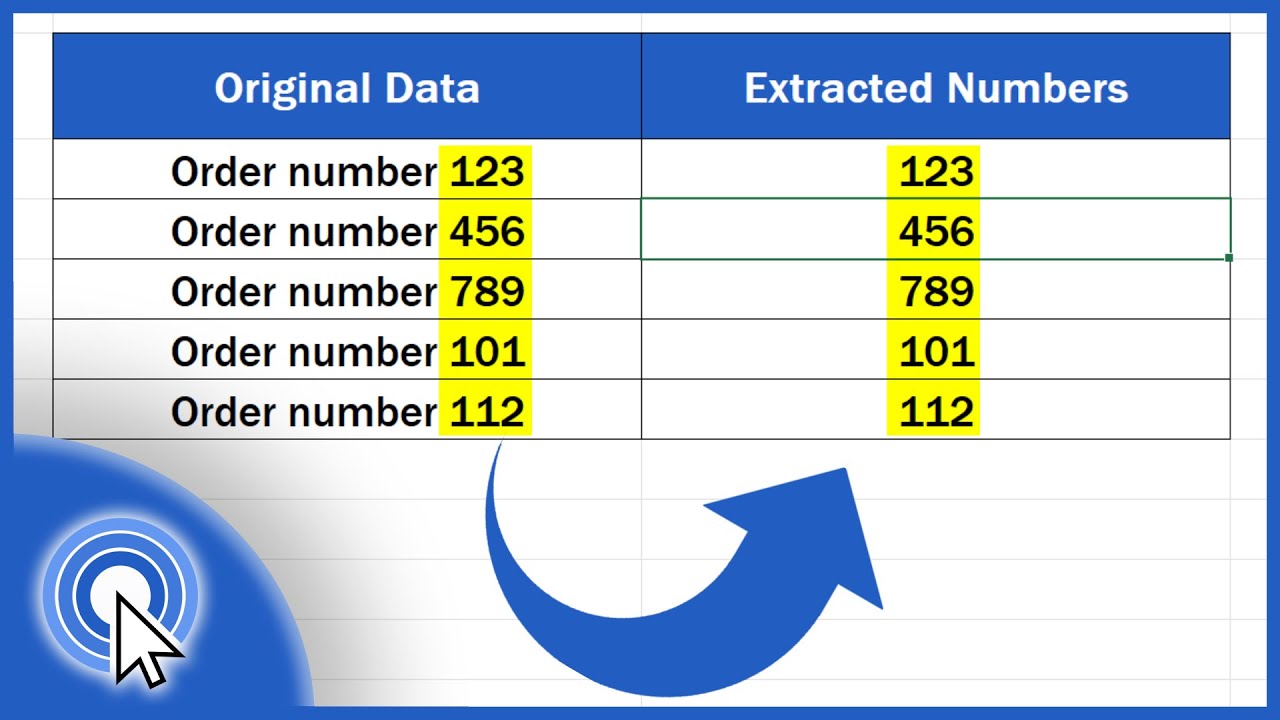 How to Extract Numbers From a Cell in Excel (The Quickest Way)
