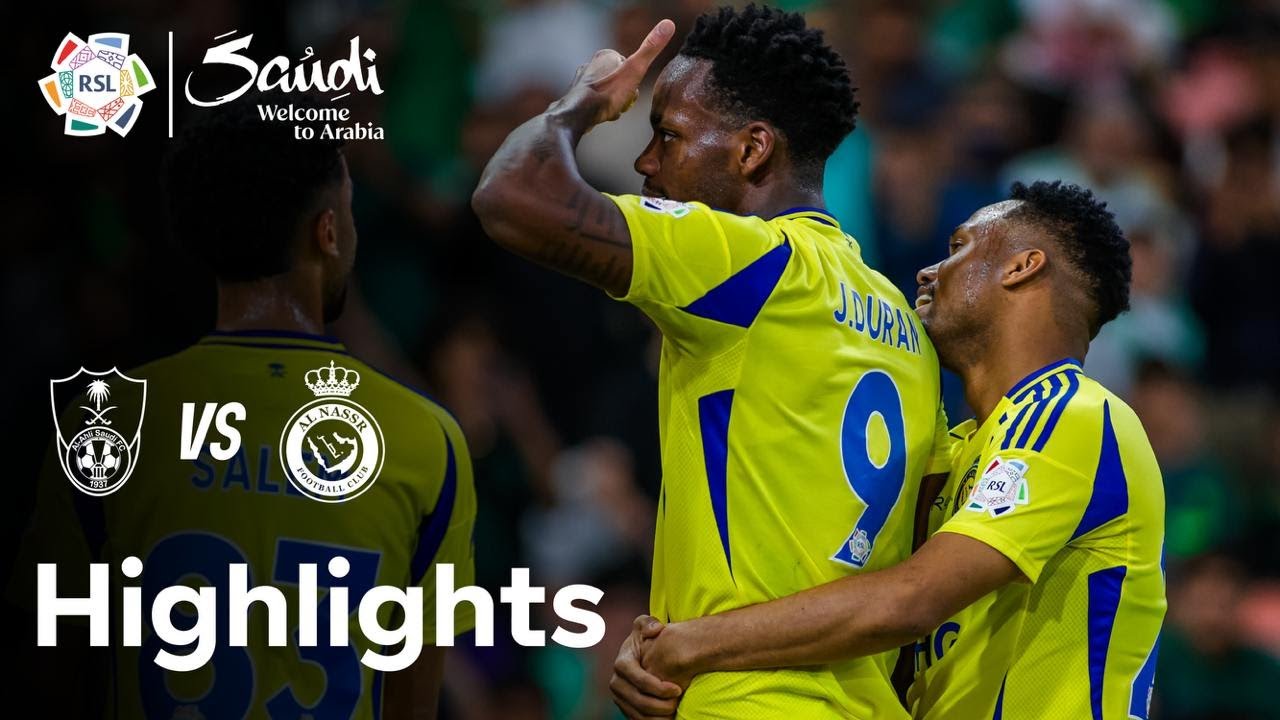 Duran bags a double as Al Nassr edge out Al Ahli in five-goal thriller |  Highlights by Visit Saudi