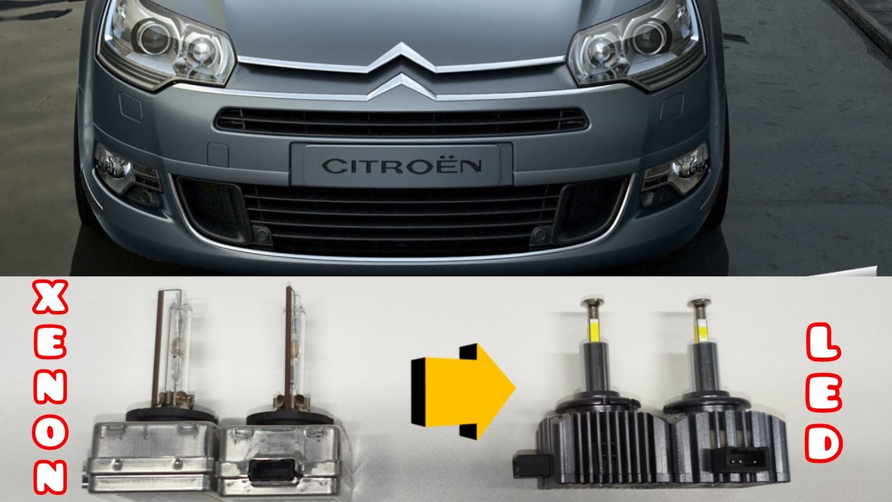Citroen C5 X7 Upgrade from Xenon to LED.