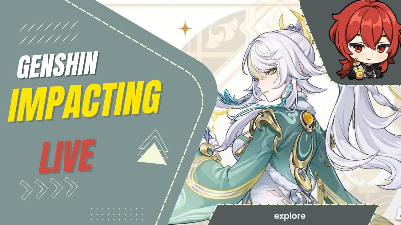 GENSHIN IMPACT LIVE|| ZIBAI FMG TEST TIME HUE HUE HUE  || THEATRE DAY HEHE || LIVE🔴