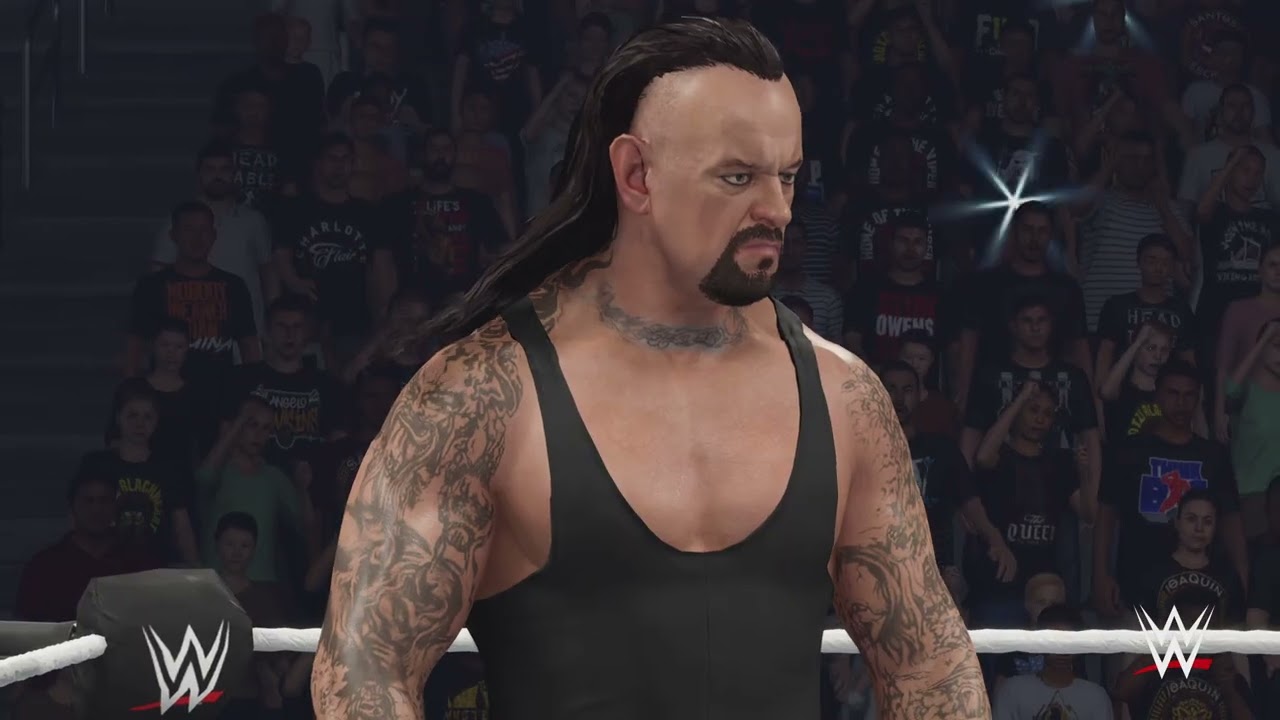 Dream triple threat undertaker With Ghost Paul bearer vs the fiend vs the fiend 23