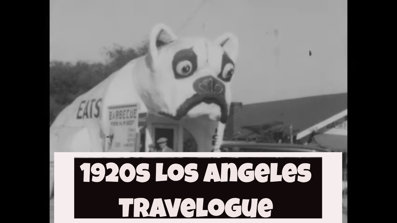 “ THE CITY AND AROUND LOS ANGELES ” 1920s LOS ANGELES, CALIFORNIA TRAVELOGUE   XD95545