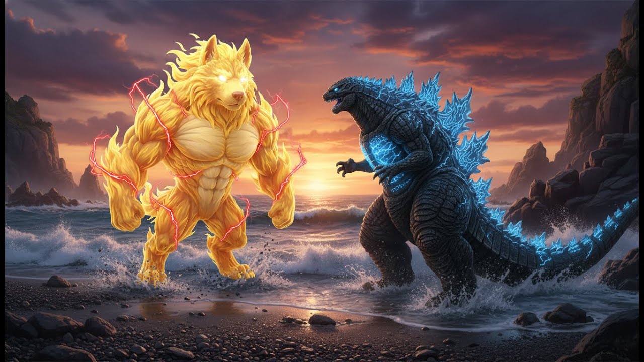Episode 2: Kemmi and his buddies fall into a mechanic tunnel and fight against Godzilla
