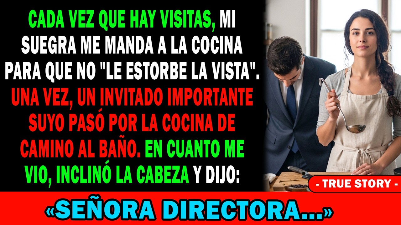 🧑‍🤝‍🧑Cada Vez Que Teníamos Visitas😡 Mi Suegra Me Mandaba A La Cocina Para No 