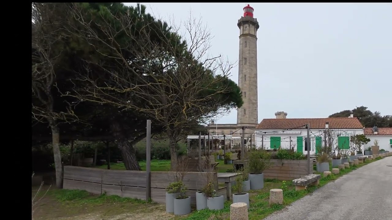En vélo au phare des Baleines  . Osmo  5 pro  Resolve 20.3.2