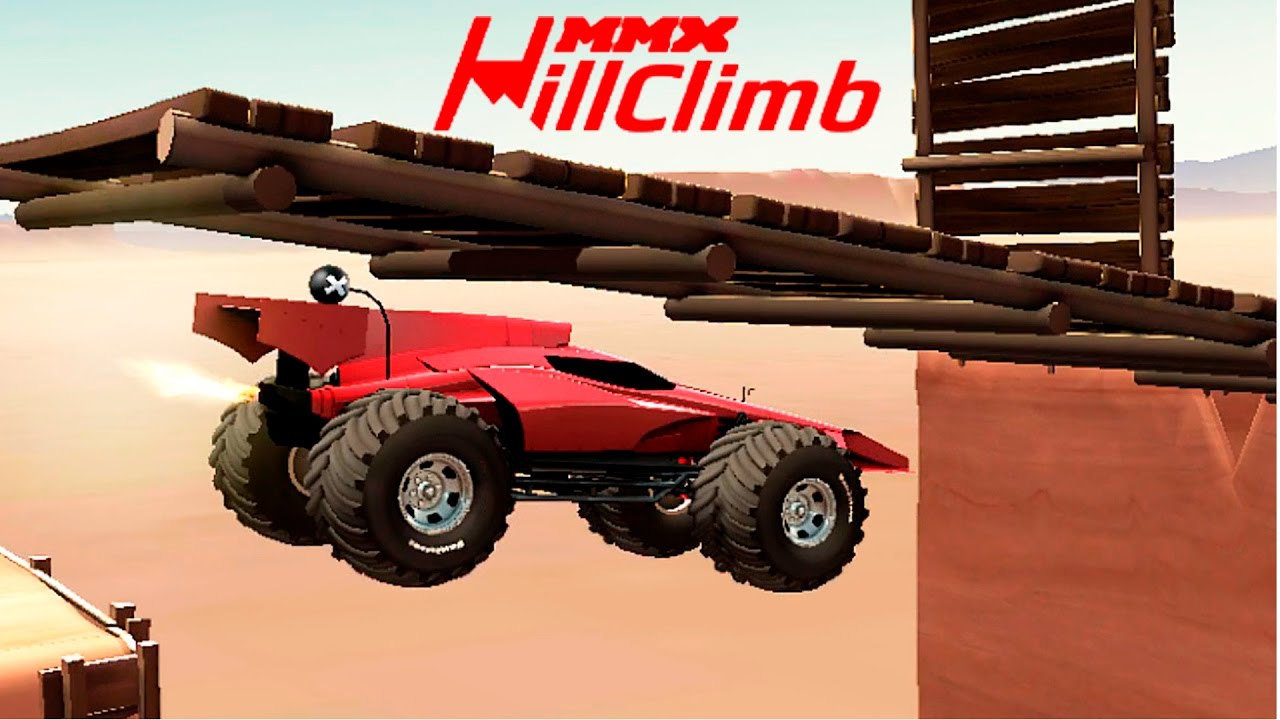 MMX HILL CLIMB #14 в стиле ХОТ ВИЛС ГОНКИ монстр траки прохождение игры