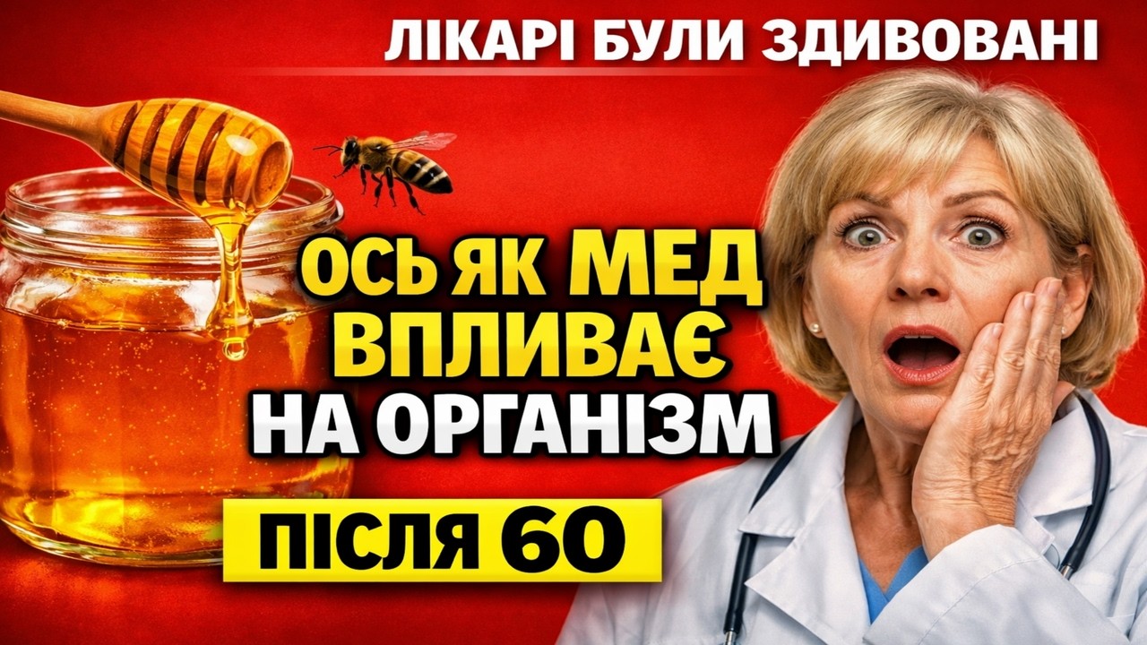 МЕД ПІСЛЯ 60 ⚠️ ЦЕ МОЖЕ БУТИ НЕБЕЗПЕЧНО! КОМУ ТЕРМІНОВО ОБМЕЖИТИ