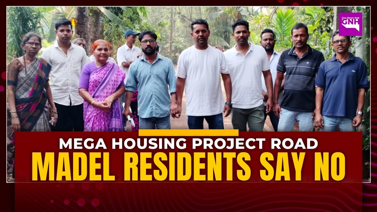 Madel Residents Oppose Mega Housing Project Road