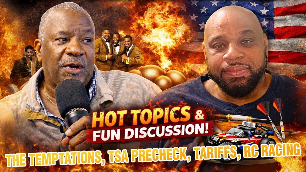The Temptations, TSA PreCheck, Tariffs, Egg Prices, Darts, RC Racing | Respect The Talk S03E07