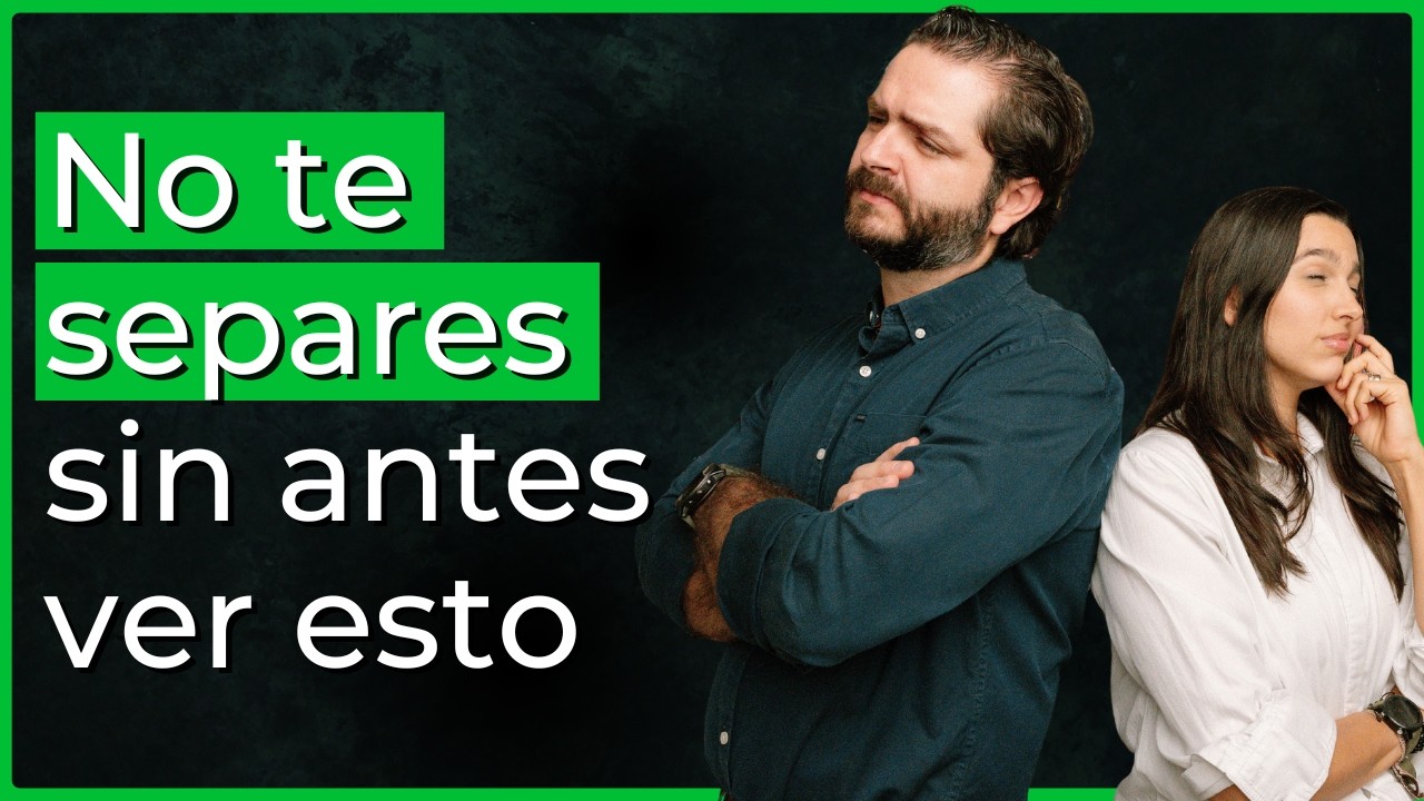 ¿SEPARARTE O LUCHAR POR TU MATRIMONIO? | 1x30