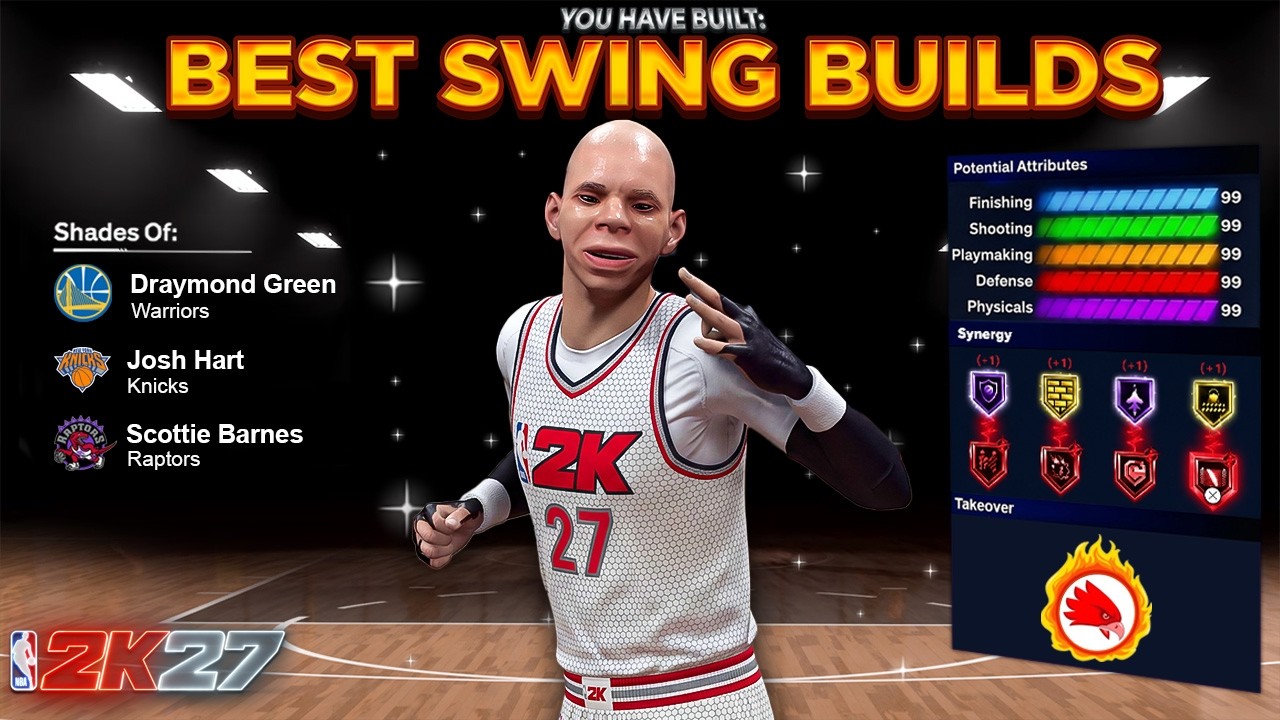 ЛУЧШИЕ БИЛДЫ МОЩНОГО ФОРВАРДА/БЭКЭНДА В NBA 2K27 &mdash; ЛУЧШИЙ БИЛД PF 2K27