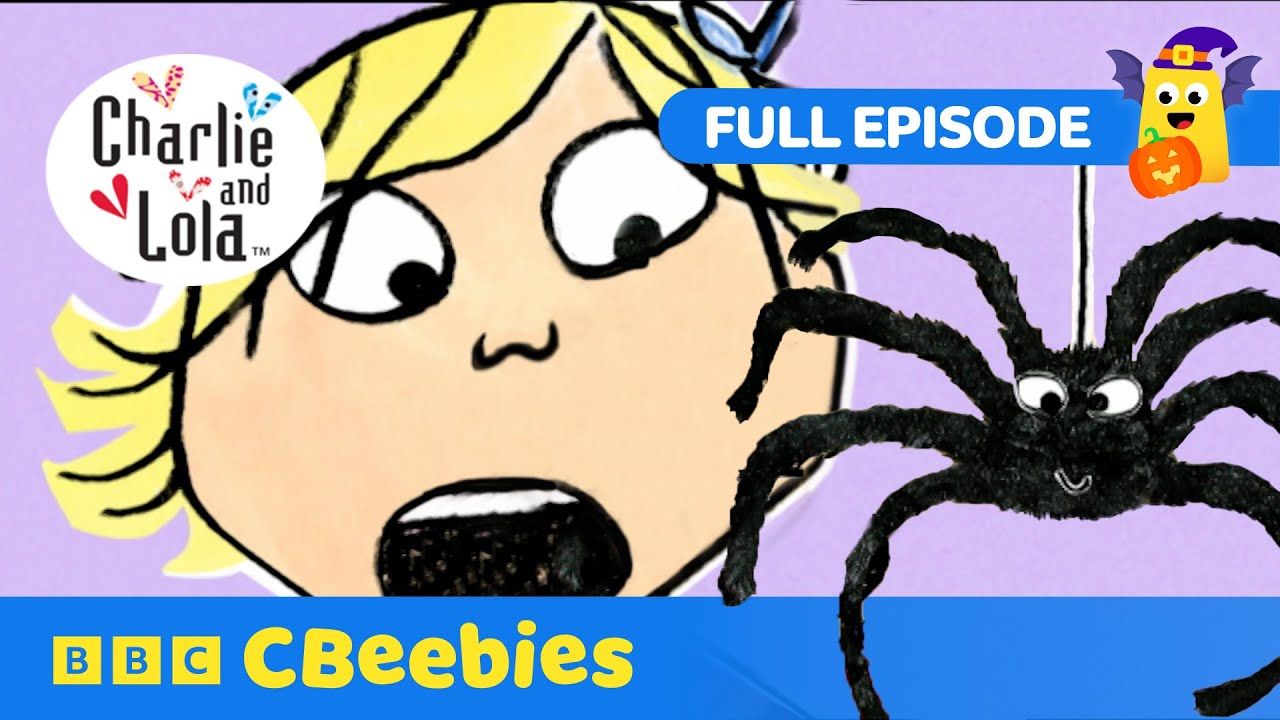 Boo! Made You Jump! 👻🕷️ | FULL EPISODE | Charlie and Lola | CBeebies