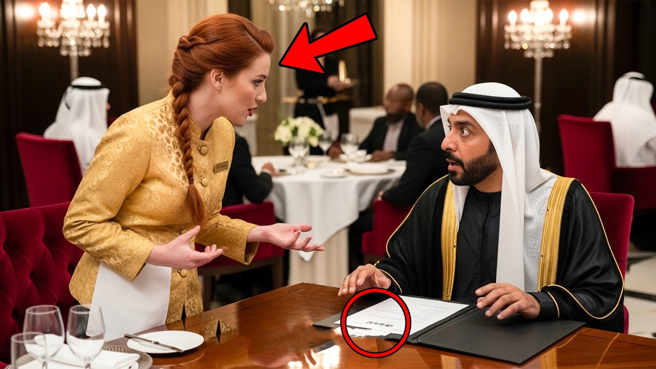 “This Is a Fake,” Waitress Says in Perfect Arabic — Saving the Arab Billionaire from a $200M Scam