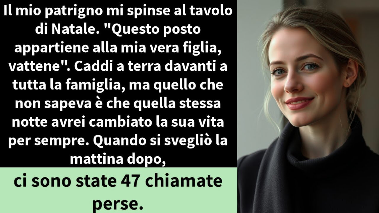Il mio patrigno mi spinse al tavolo di Natale  Questo posto appartiene alla mia vera figlia, vatt