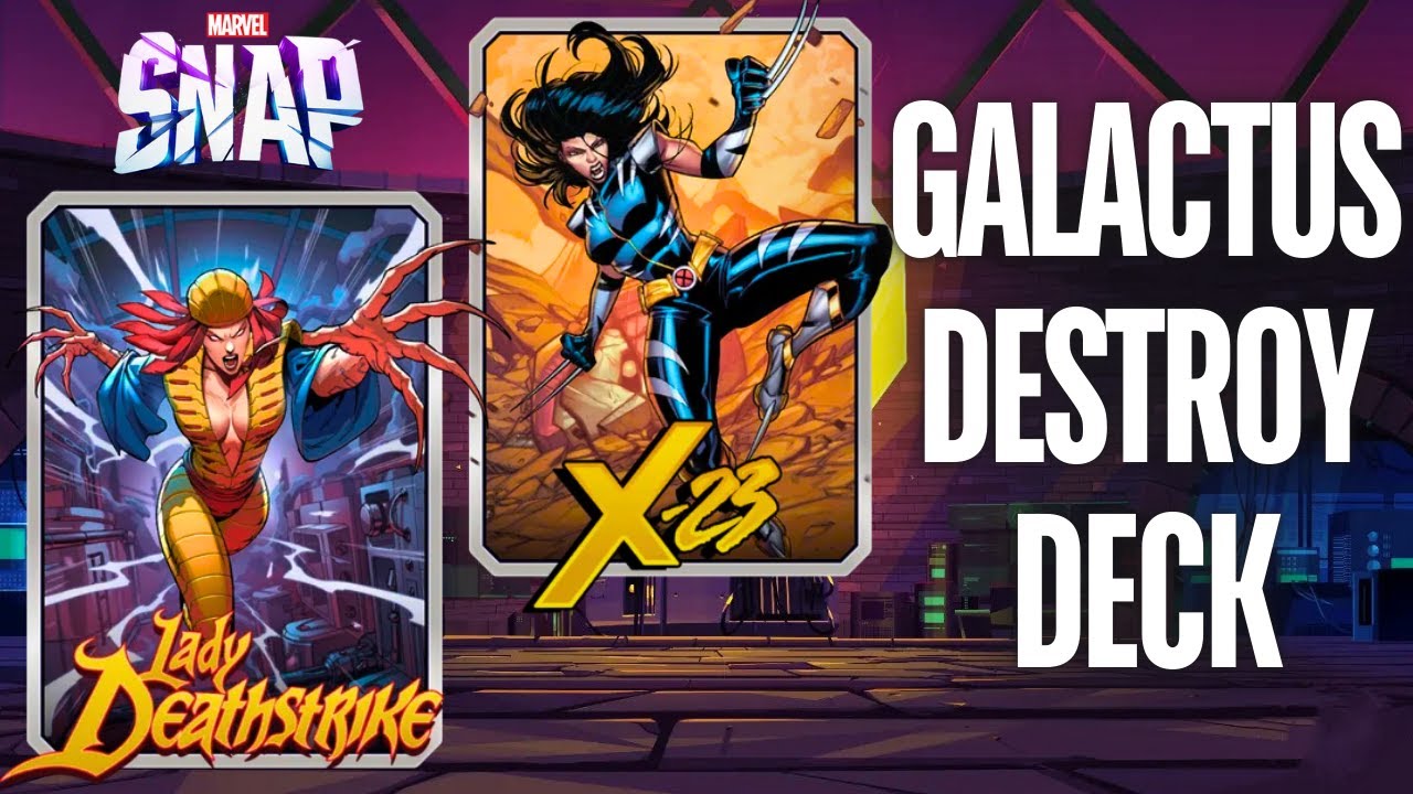 Galactus Strike Deck in Infinite Rank Marvel Snap