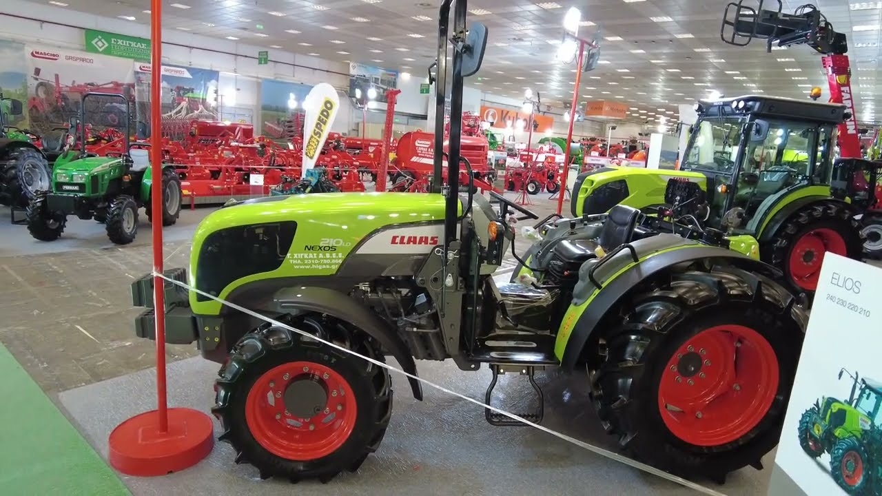 The new CLAAS 210 ND NEXUS tractor