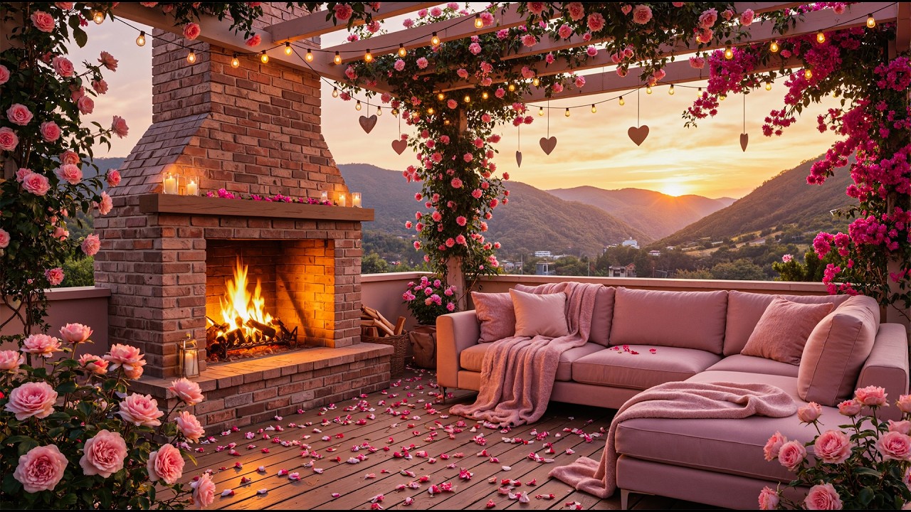 Valentine’s Day Romantic Piano 💖 Sweet Spring Music for Love, Calm & Cozy Moments