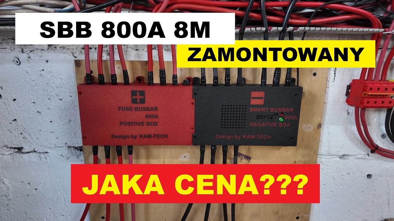 Smart Busbar Box 800A zamontowany