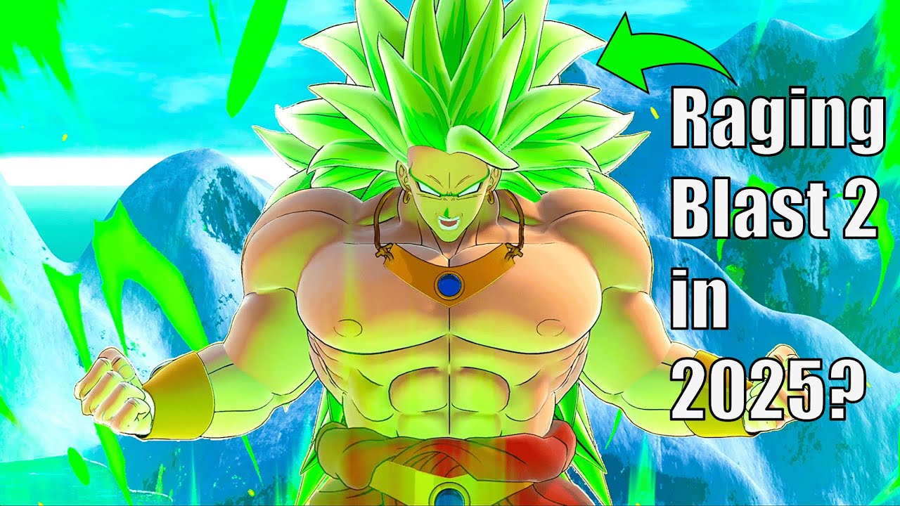 Raging Blast 2 SSJ3 Broly Returns! vs Gogeta in Sparking Zero