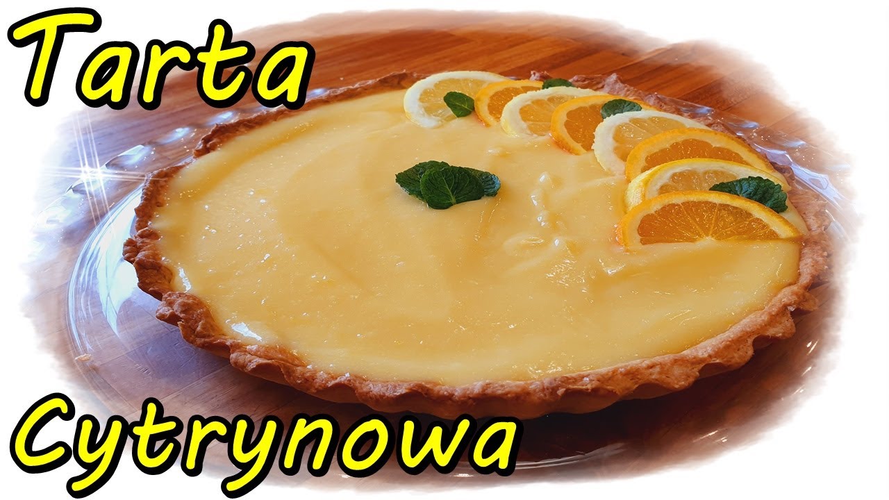 TARTA CYTRYNOWA /LEMON CURD 🍋🍋