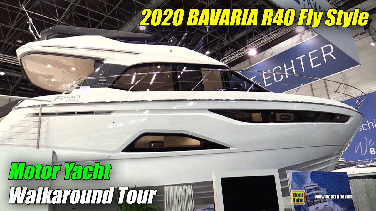 2019 Bavaria R40 Fly Style Yacht - Walkaround - 2019 Boot Dusseldorf