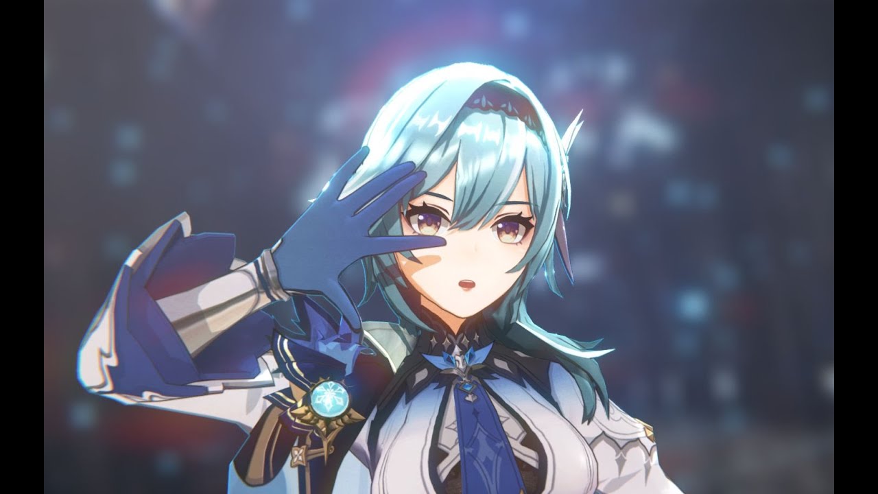 【Genshin Impact MMD／4K／60FPS】Eula【Dally】